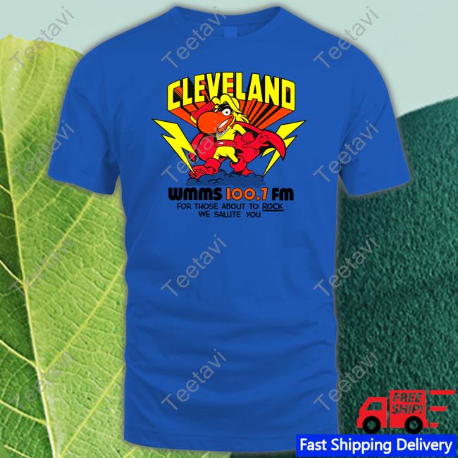 Top Cleveland Wmms Loo.7 Fm For Those About To Rock We Salute You Shirt