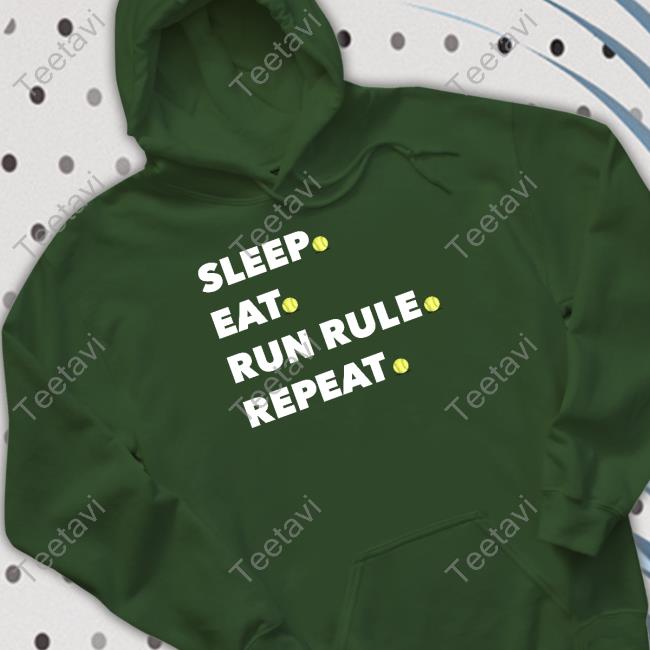 Carey Murdock Sleep. Eat. Run Rule. Repeat Shirt, Hoodie, Sweatshirt, Tank Top And Long Sleeve Tee